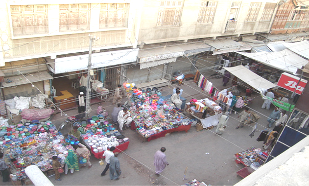 ريشم گلي بازار حيدرآباد