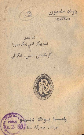 چونڊ مضمون