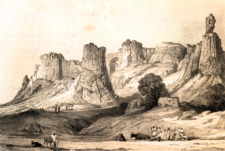 سيوهڻ قلعو ۽ ان جي کوٽائي